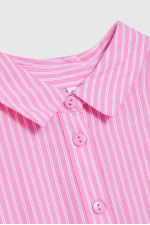 ΡΟΖ ΡΙΓΕ ΠΟΥΚΑΜΙΣΟ ΜΕ ΚΟΝΤΟ ΜΑΝΙΚΙ & RELAXED FIT