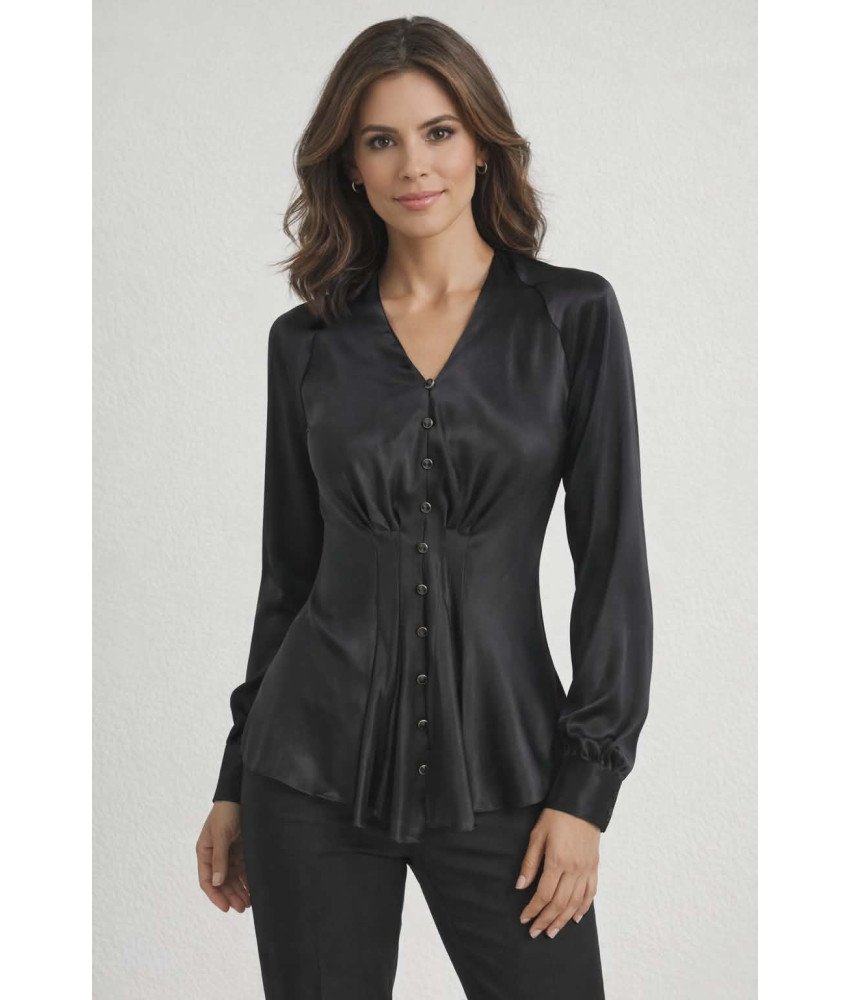 ΚΟΜΨΗ ΣΑΤΕΝ ΠΟΥΚΑΜΙΣΟ ΣΕ ΜΑΥΡΟ 