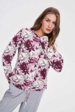 ΦΛΟΡΑΛ ΜΠΛΟΥΖΑ ΜΕ ΛΑΙΜΟΚΟΨΗ