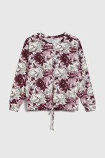 ΦΛΟΡΑΛ ΜΠΛΟΥΖΑ ΜΕ ΛΑΙΜΟΚΟΨΗ